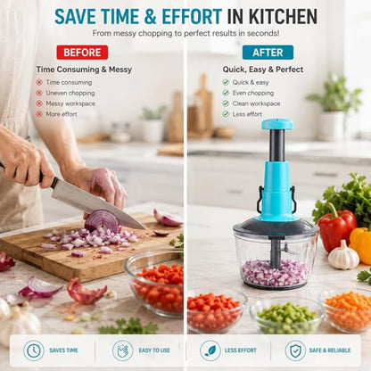 Chopiva – Effortless Press-Cut Kitchen Chopper